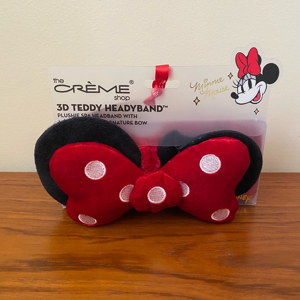 ☘️COPY - NWT! THE CREME SHOP - SPECIAL ED. MINNIE MOUSE 3D HEADBAND